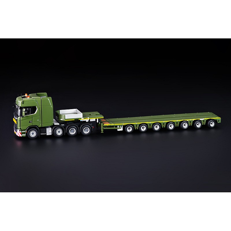 Scania S Series High Roof 8x4 plus Nooteboom MCO Semi Low Loader 7